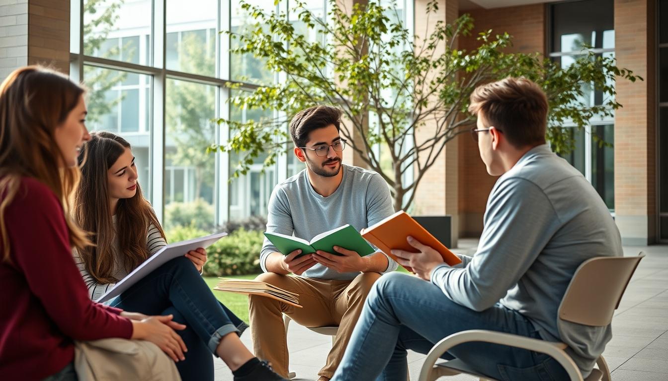 Organized study environment supporting productive learning