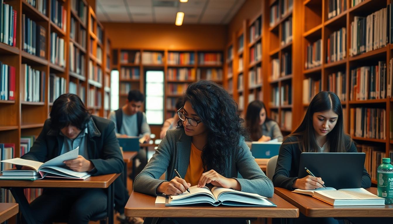 Digital learning platform with online study materials